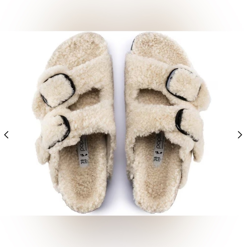 NEW Birkenstock Arizona Big Buckle Shearling - Picture 2 of 10